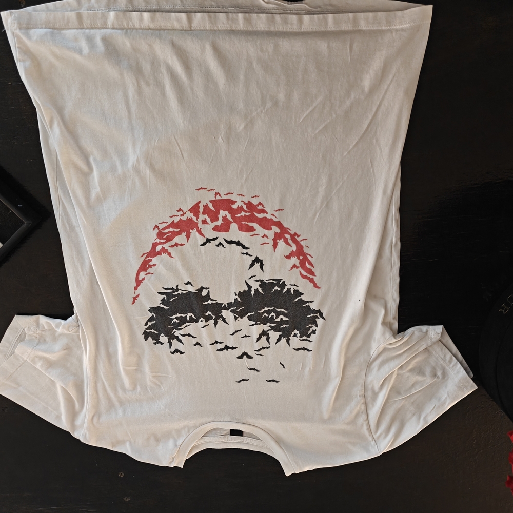 White Graphic Men's Shirt